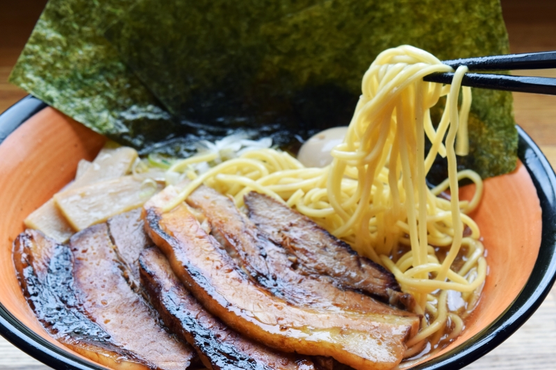 4代目 焼豚食道 笛吹市 ラーメン1