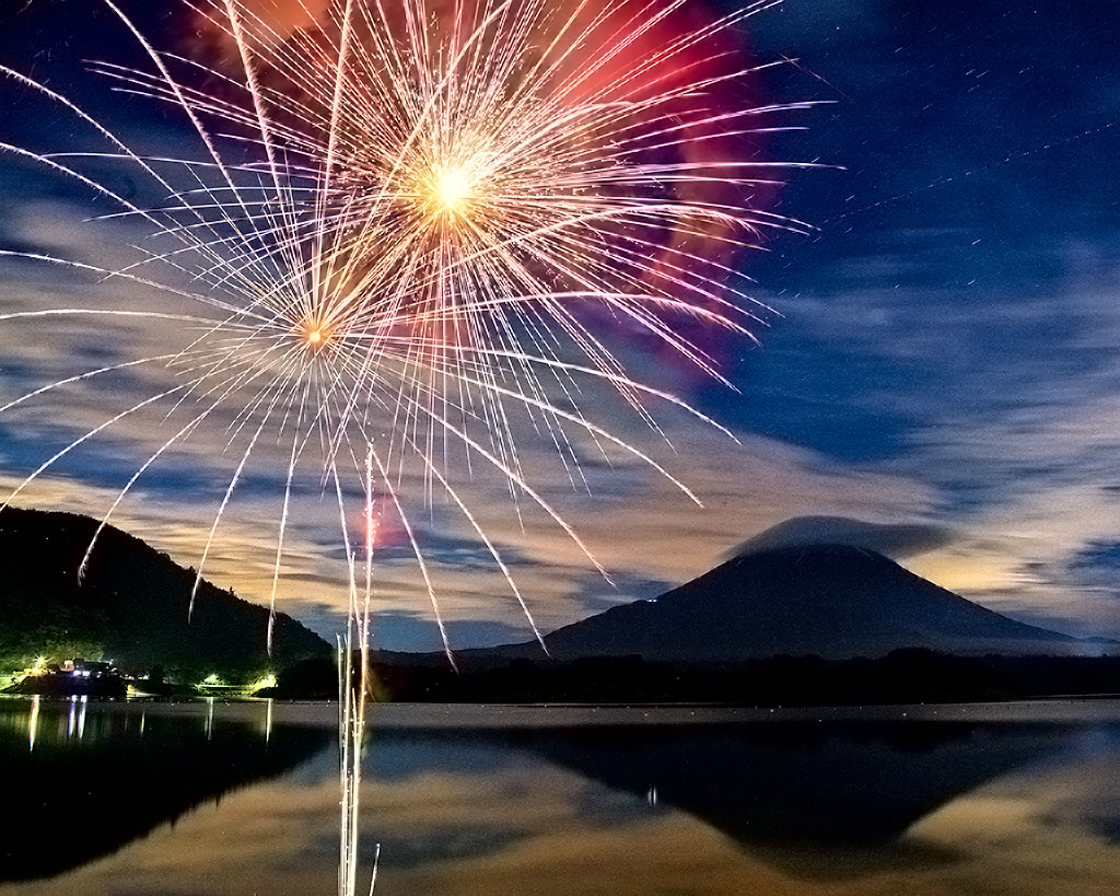 精進湖 涼湖祭