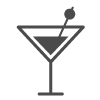 お酒・アルコールあり