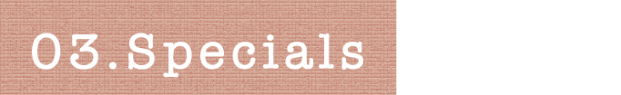 特別 specials