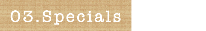特別 specials