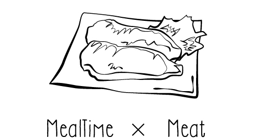 ご飯タイム×お肉