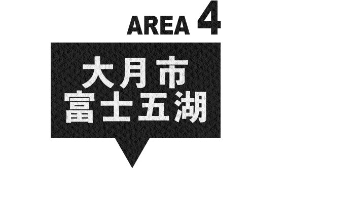 エリア4 大月市・富士五湖