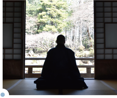 恵林寺の坐禅2