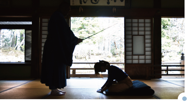 恵林寺の坐禅3