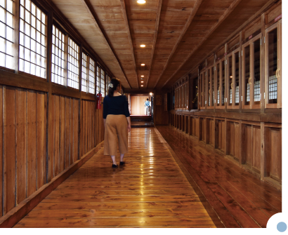 恵林寺のうぐいす廊下