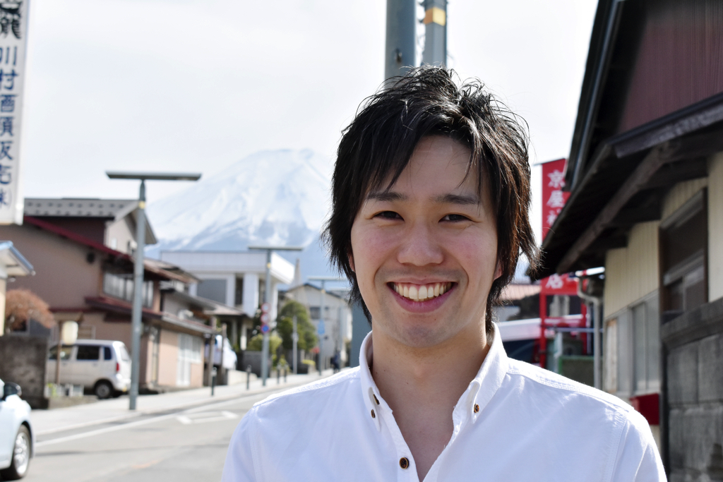 富士北麓を盛り上げる起業家 | 鎌倉 有佑さん
