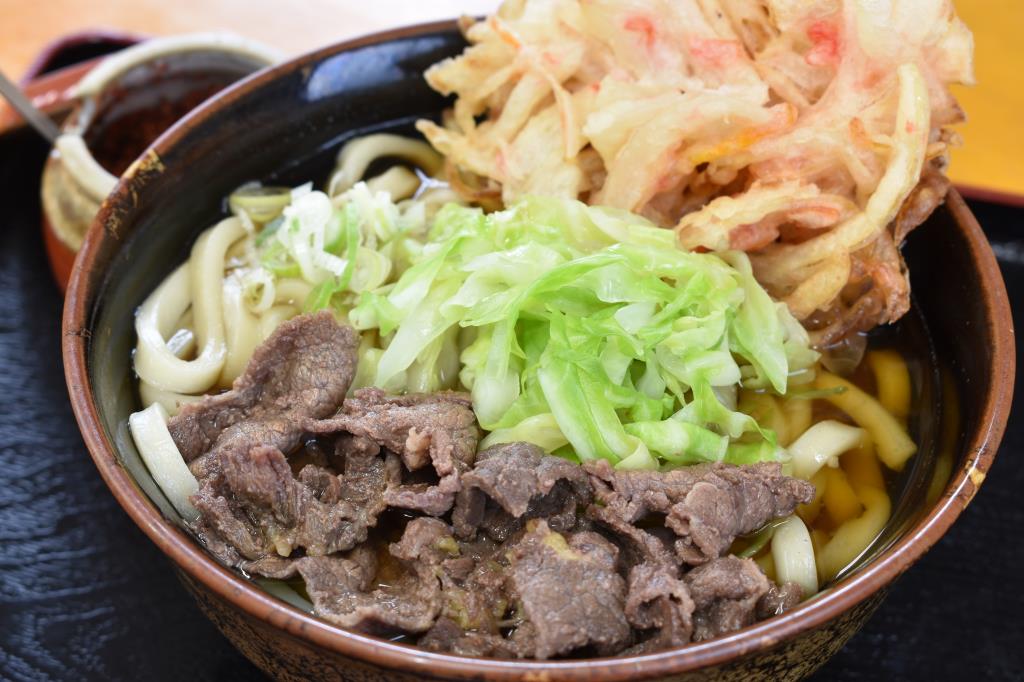 奉仕や 富士吉田市 うどん 1