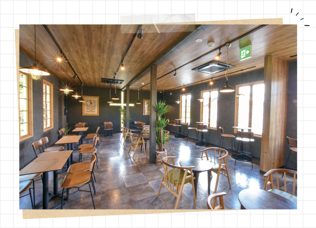 BRAND NEW DAY COFFEEの店内