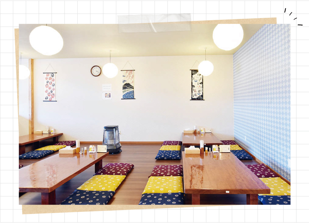 うなぎ料理 むら松の店内