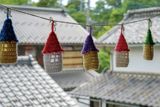 酒蔵櫂の窓からの眺め