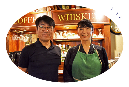 Irish Pub BULL&BEARの店主