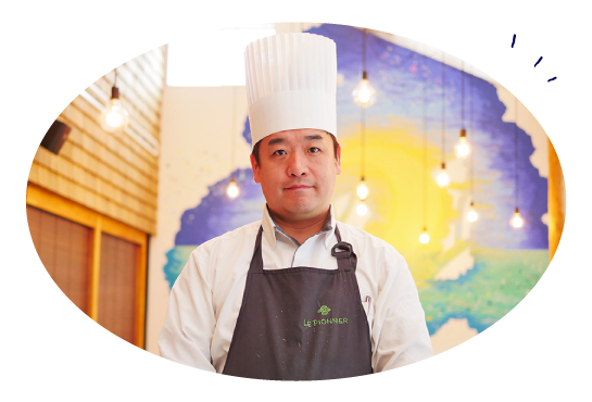レストラン ル・ピオニエの店主