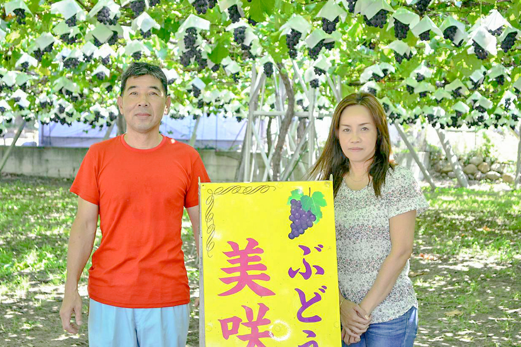 美咲園 笛吹市 観光農園 フルーツ狩り 4