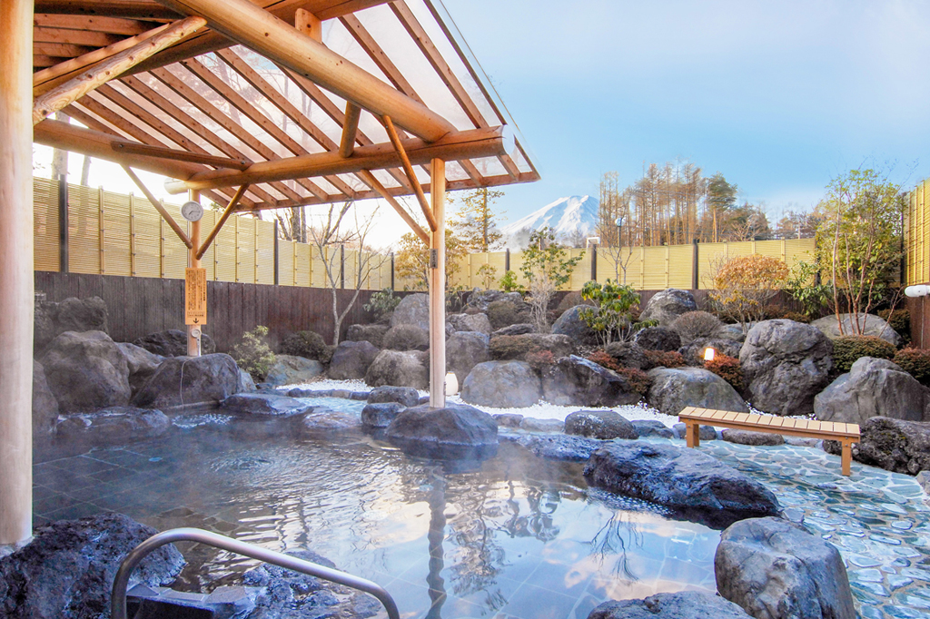 富士山 溶岩の湯 泉水 富士吉田市 温泉 スパ 2