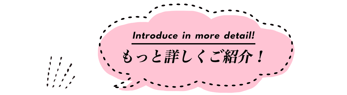 もっと詳しくご紹介