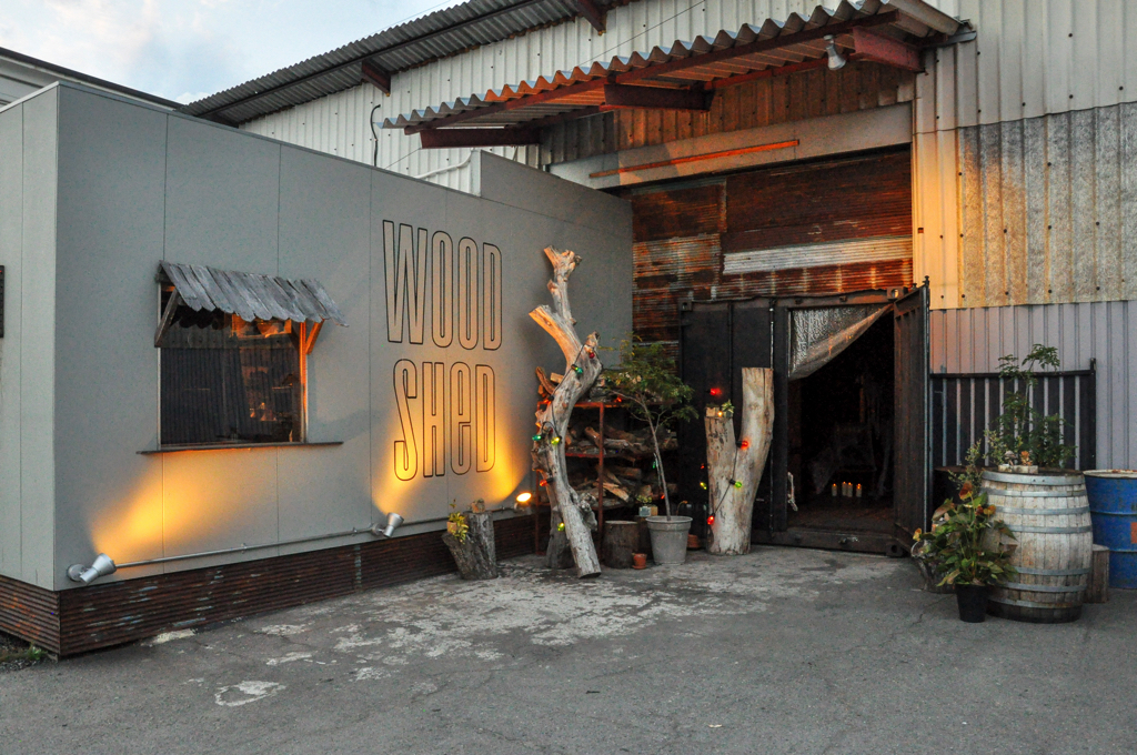 WOOD SHEDの外観