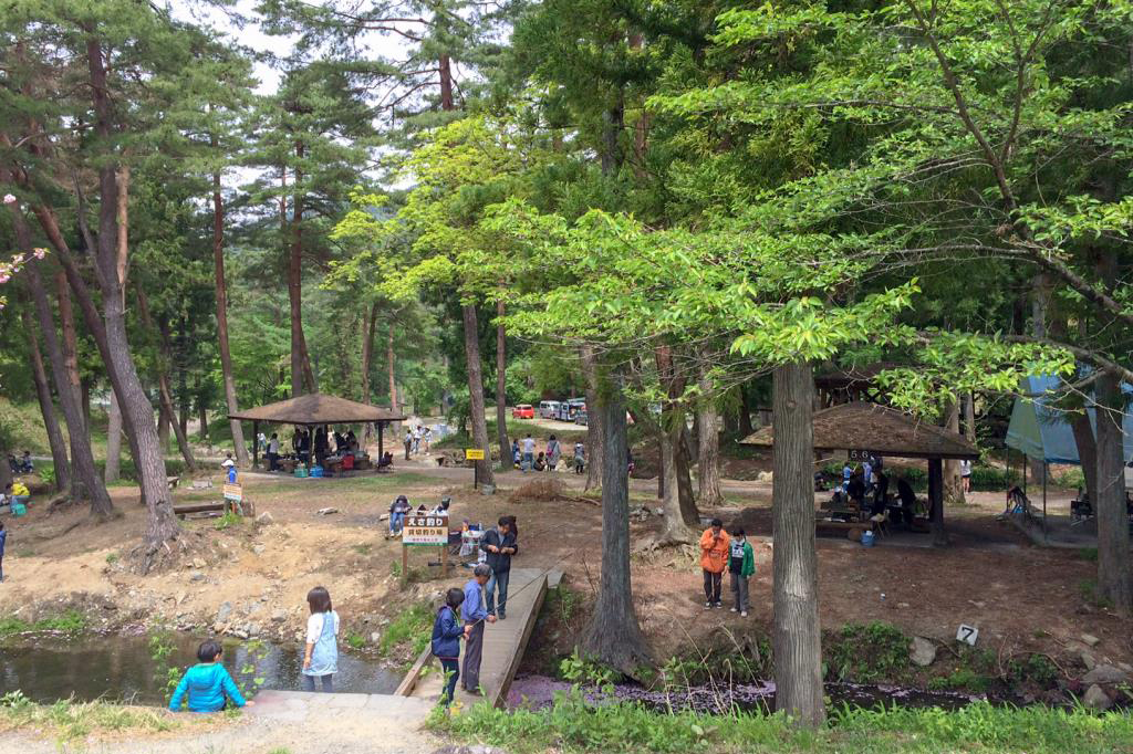 BerryPark in FISH ON！鹿留 都留市 キャンプ BBQ 2