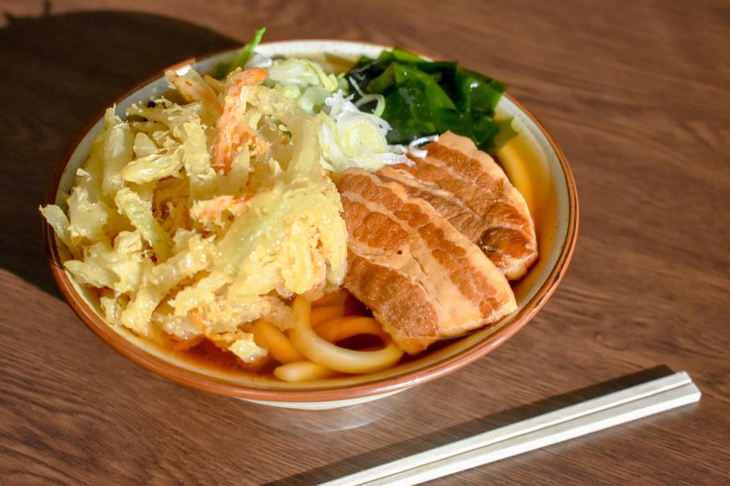うどん黒富士 甲府市 そば うどん 1