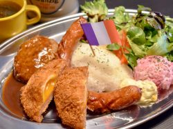 やみつきハムカツ 洋食喫茶 さはんじ