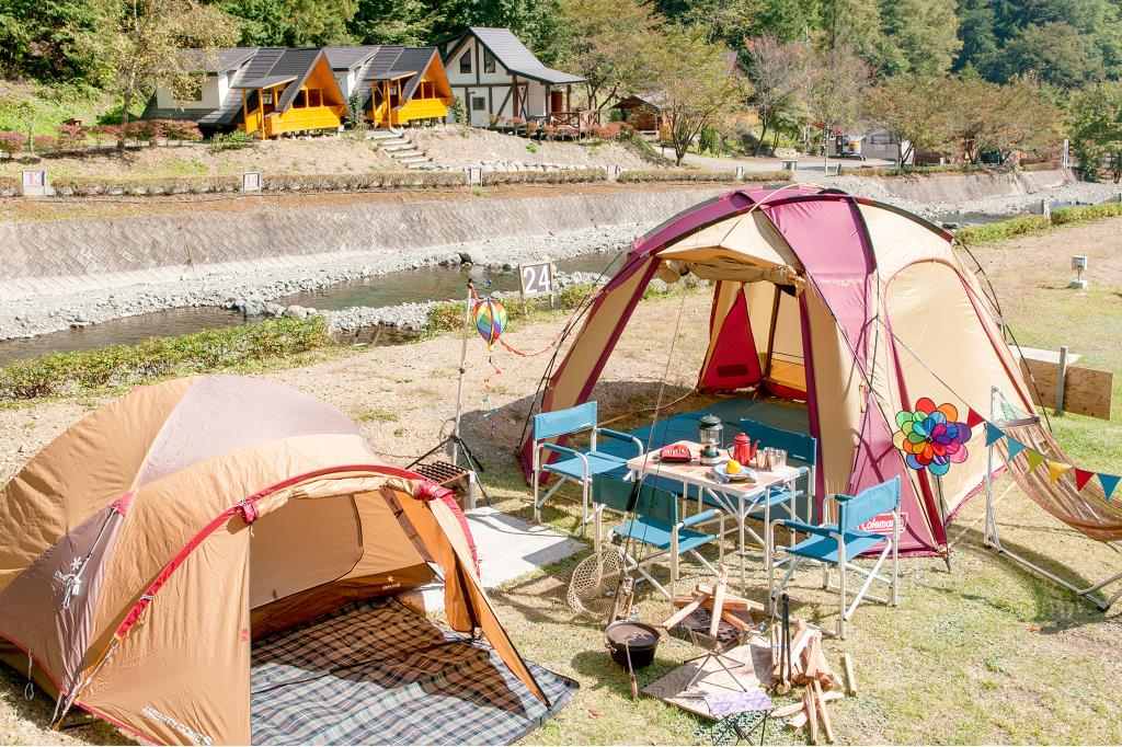 ウエストリバーオートキャンプ場 南アルプス市 キャンプ BBQ 1