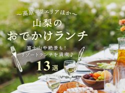 山梨のおでかけランチ12選～湖＆八ヶ岳・清里など高原エリア～