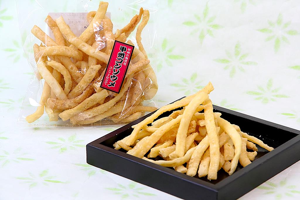 ご当地菓子「カリカリ揚げほうとう」新しい味をリリース