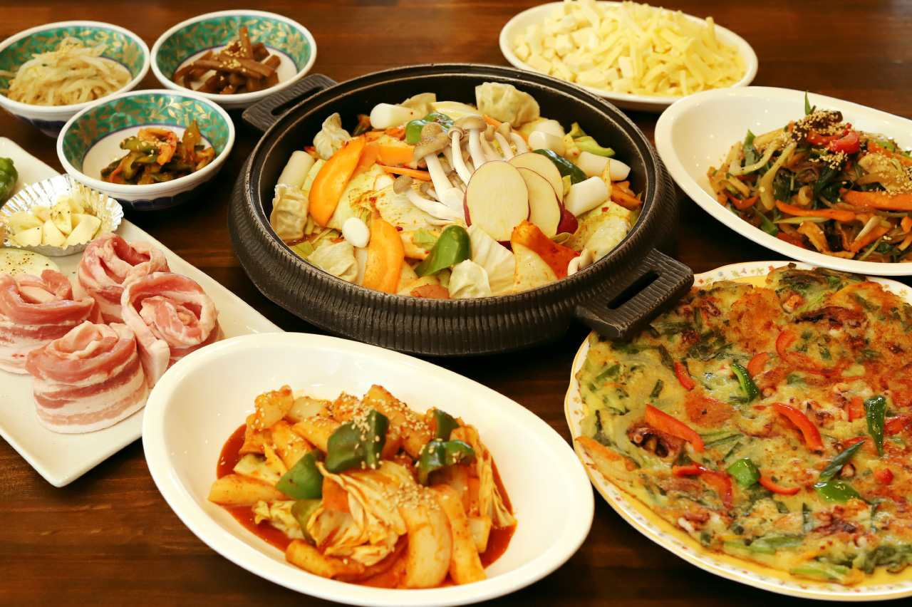 韓国料理ジャーメの料理