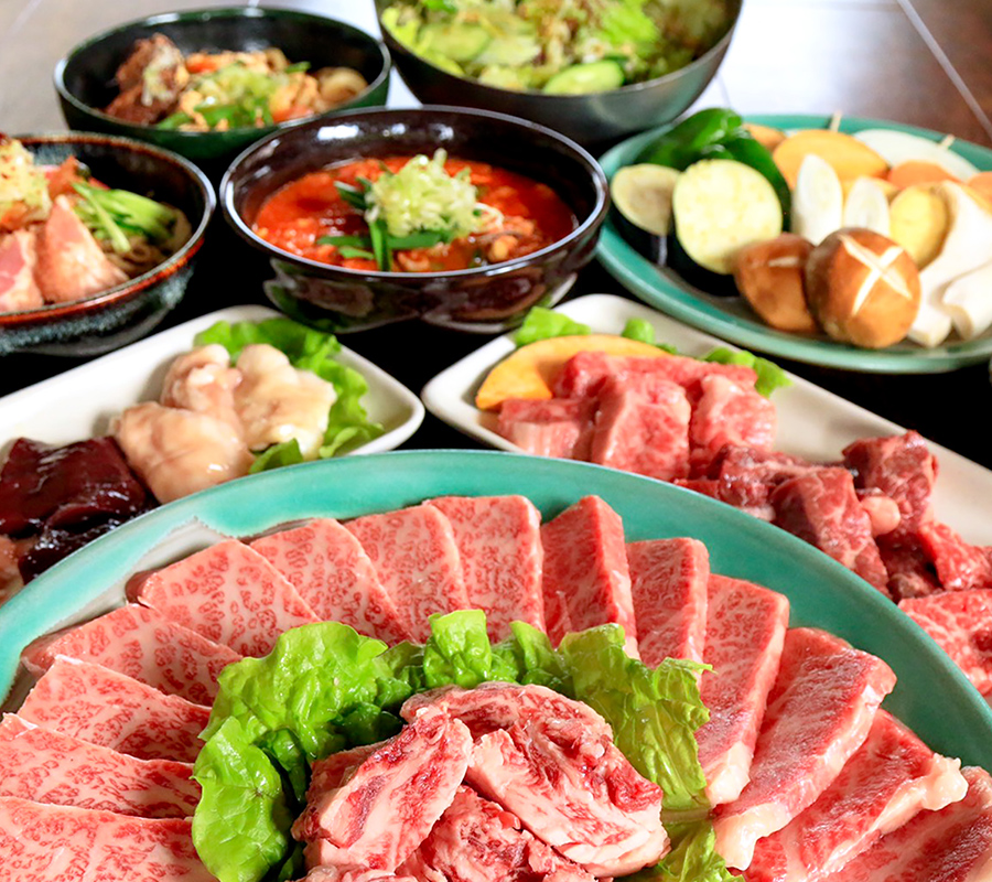 ひまわり亭の料理の写真