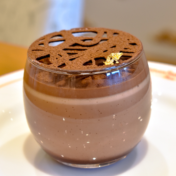 チョコレートのプリン