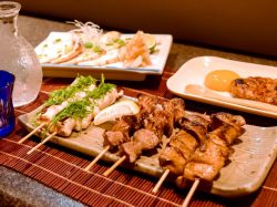 甲州地どり 串焼き 寛酔