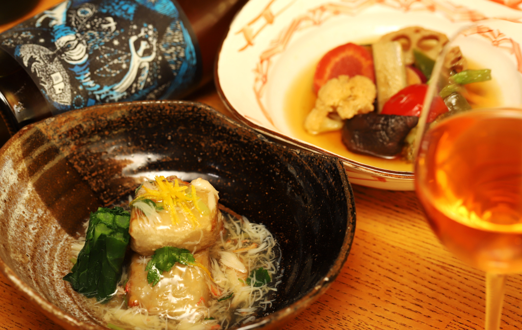 めし屋 仙瑞の贅沢な一皿