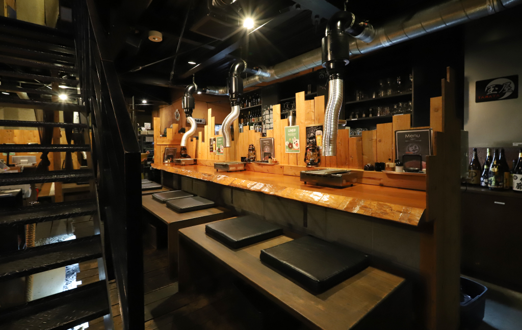 dining玉屋の内観