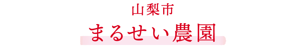 まるせい農園