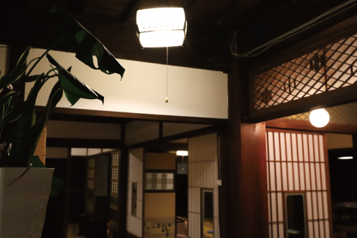 おととわ古民家カフェの入り口