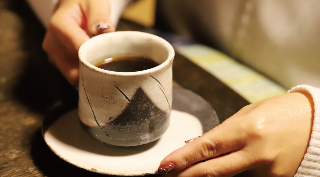 おととわ古民家カフェのコーヒー