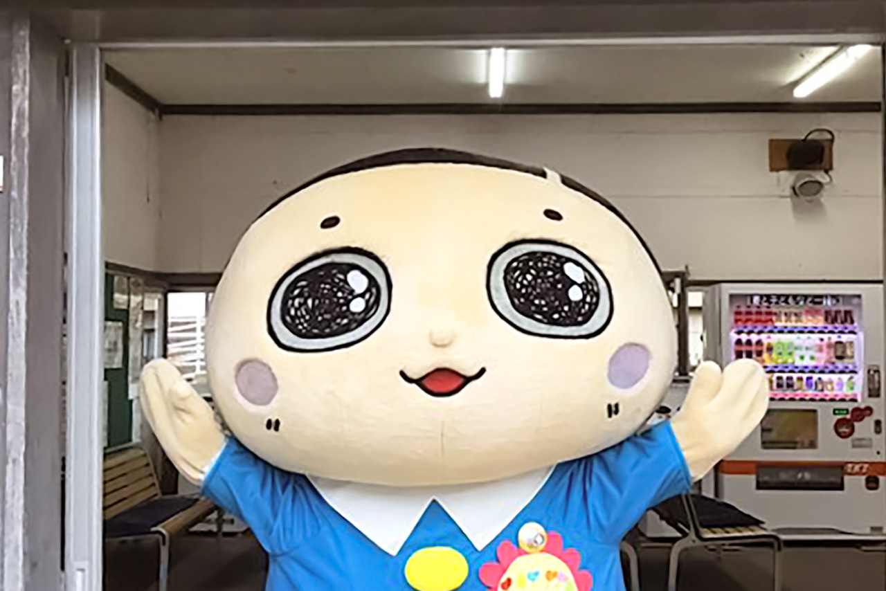 身延町のゆるキャラ もーん父さん