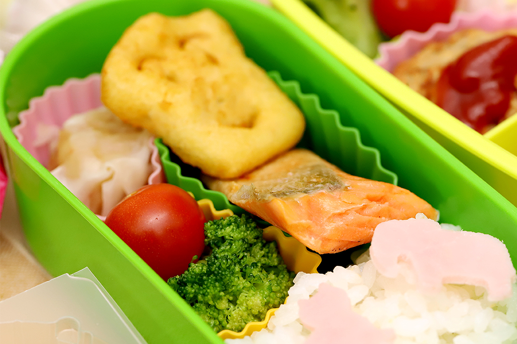 鮭とシューマイ弁当 レシピ工程5