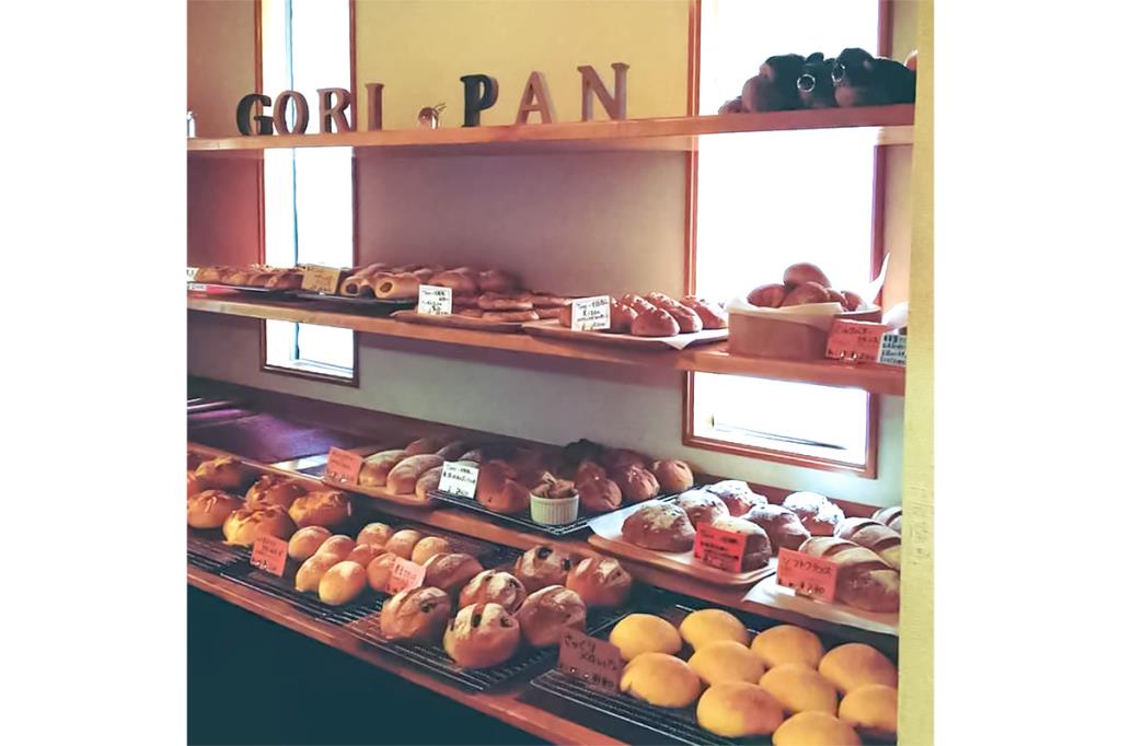 ごりらのパン屋さん 北杜市 パン