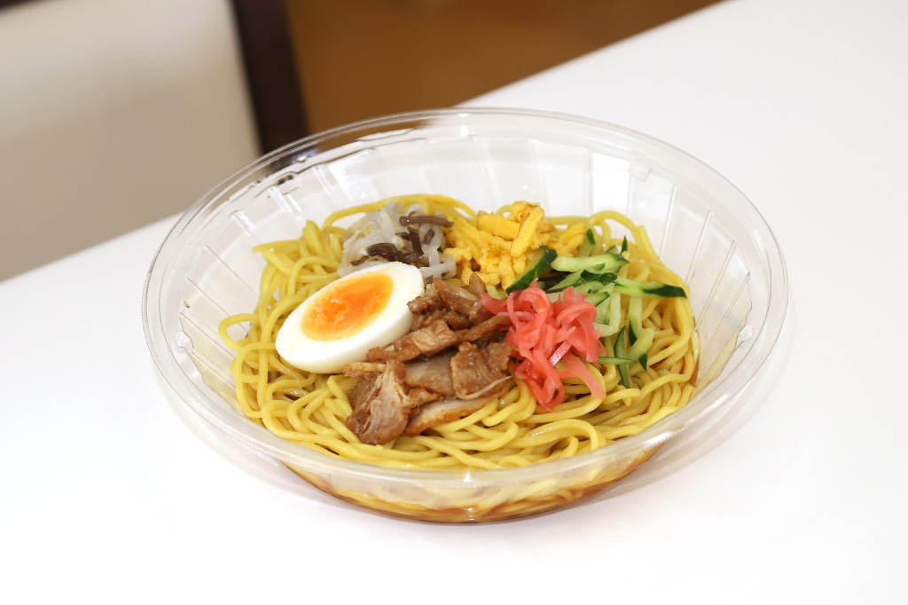 ローソンの醤油だれの冷し中華～直火焼きチャーシュー2