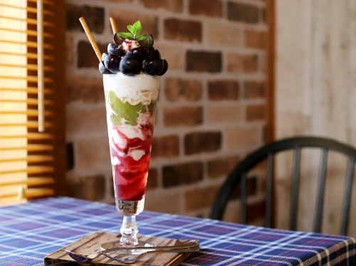Cafe＆Dining ルフレ～Reflet～-笛吹市 | 山梨のぶどうスイーツ人気20店
