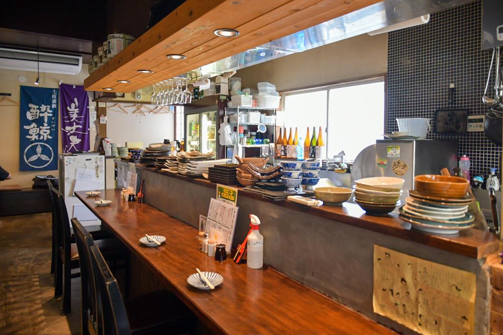 カツオのわら焼き 熊鰹 甲府市　居酒屋