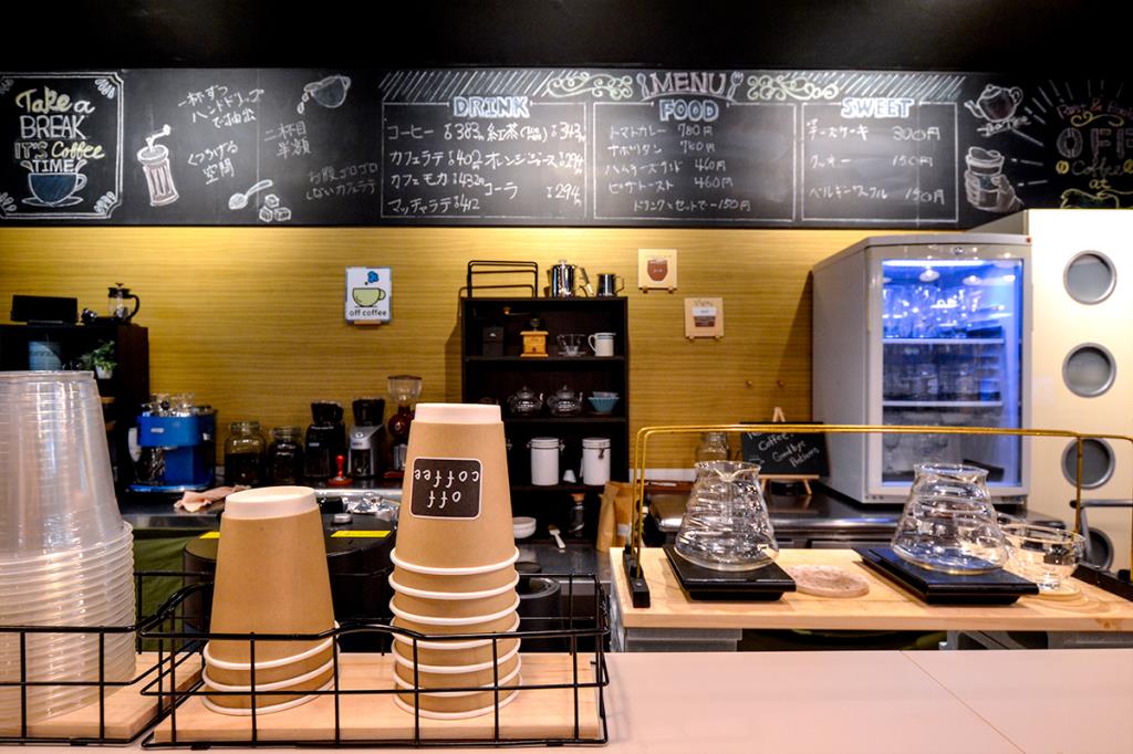 OFF COFFEE 甲府 カフェ