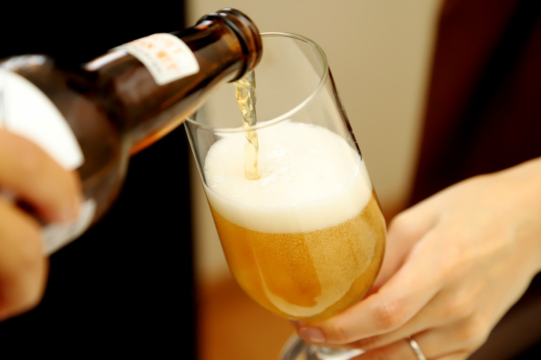 アウトサイダーブルーイングのクラフトビール ブーケ ベルジャンウィット2