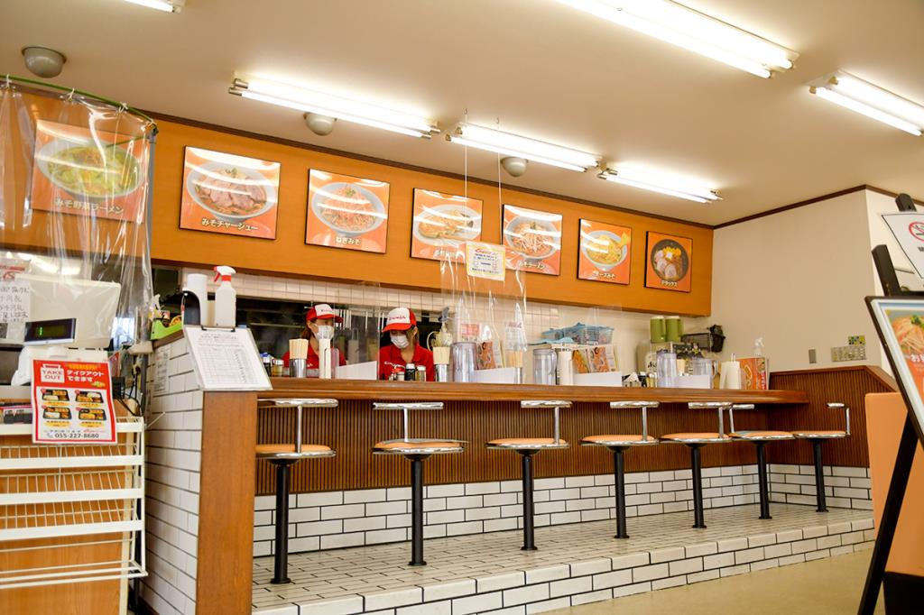 くるまやラーメン 甲府住吉店 甲府 ラーメン