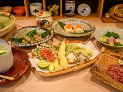 串天とシャンパン ひこ処の