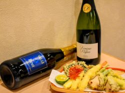 串天とシャンパン ひこ処の 甲府 居酒屋