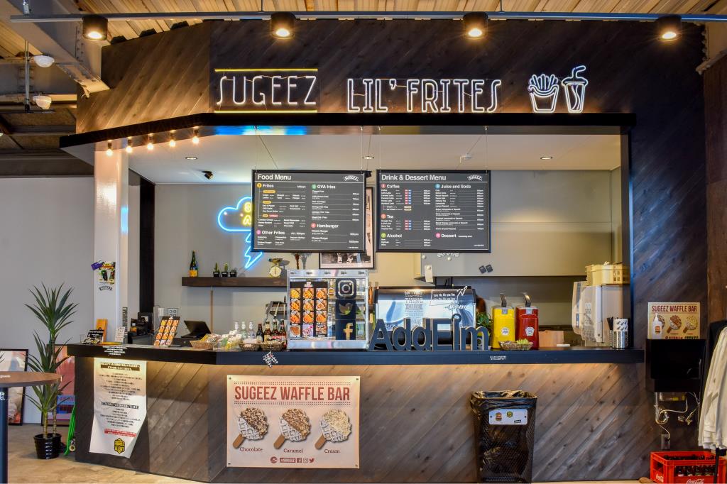 SUGEEZ lil'frites（山中湖店）ハンバーガー3