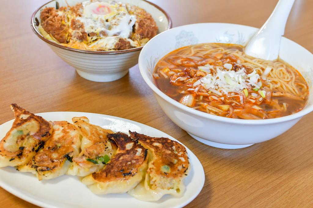 中華 来入華 都留市 ラーメン