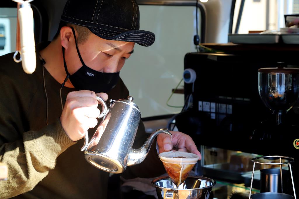 山梨のキッチンカーTANTAN COFFEE&BAKERY